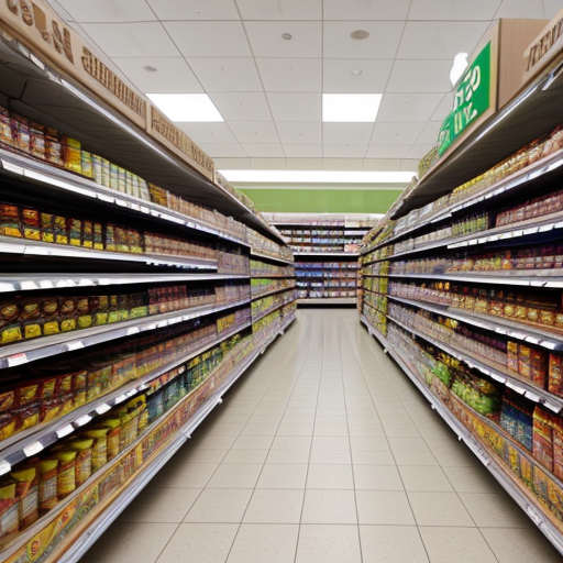 В магазинах «Ашан» на Украине ограничили продажу продуктов