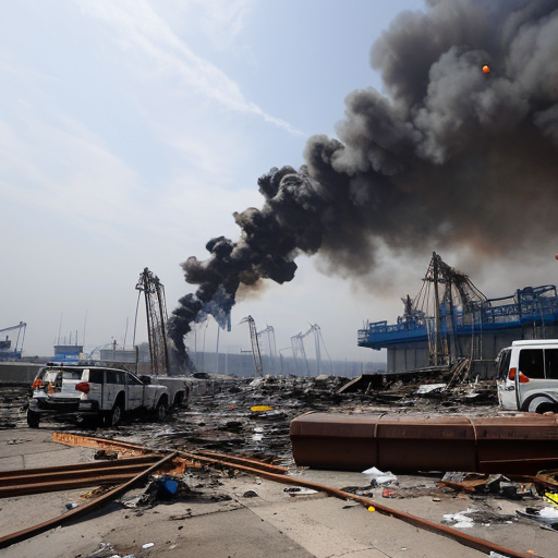 Взрывы в Николаеве привели к повреждению портовой инфраструктуры