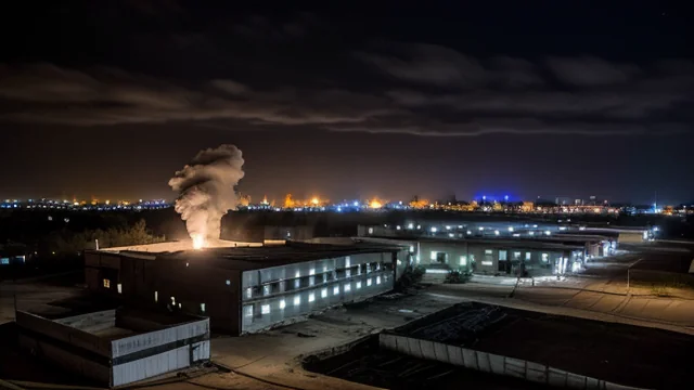 ВС РФ атаковали завод «Укр армо тех» по производству бронемашин и БПЛА в Киеве