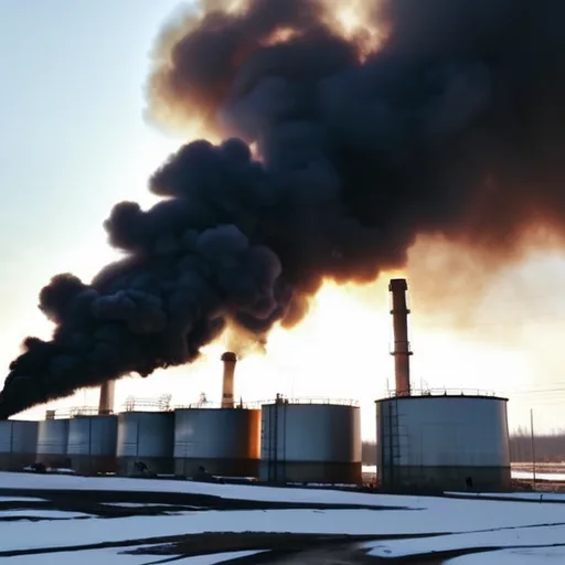 На Украине повреждены две нефтебазы сети автозаправок WOG