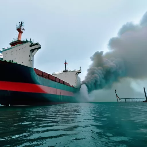Очередной морской транспорт пошёл на дно: подробности удара по порту Черноморск