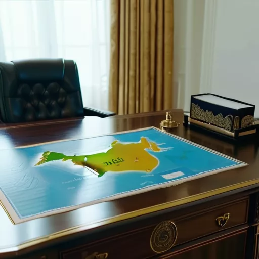 Трамп опубликовал карту с Ормузским проливом, названным в его честь