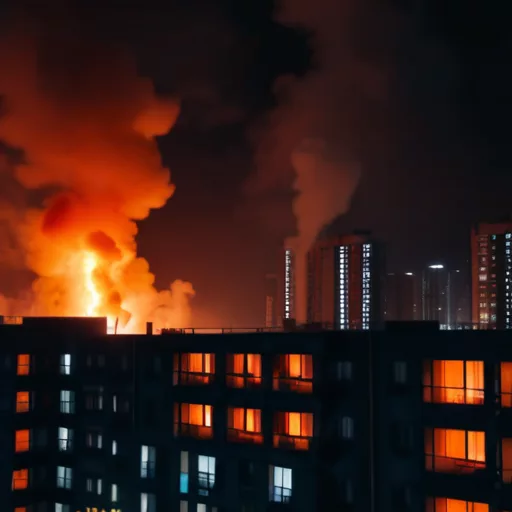 В Киеве сообщили о десятой с начала суток серии взрывов