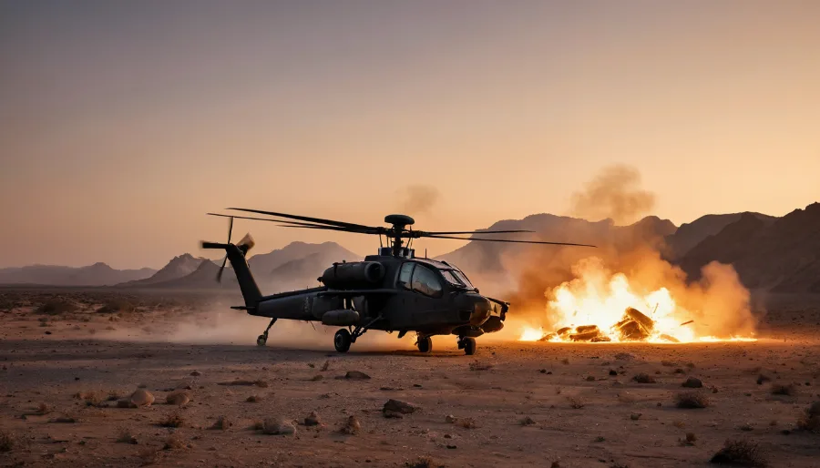 Хуситы заявили об уничтожении саудовского вертолёта Apache у границы с Йеменом