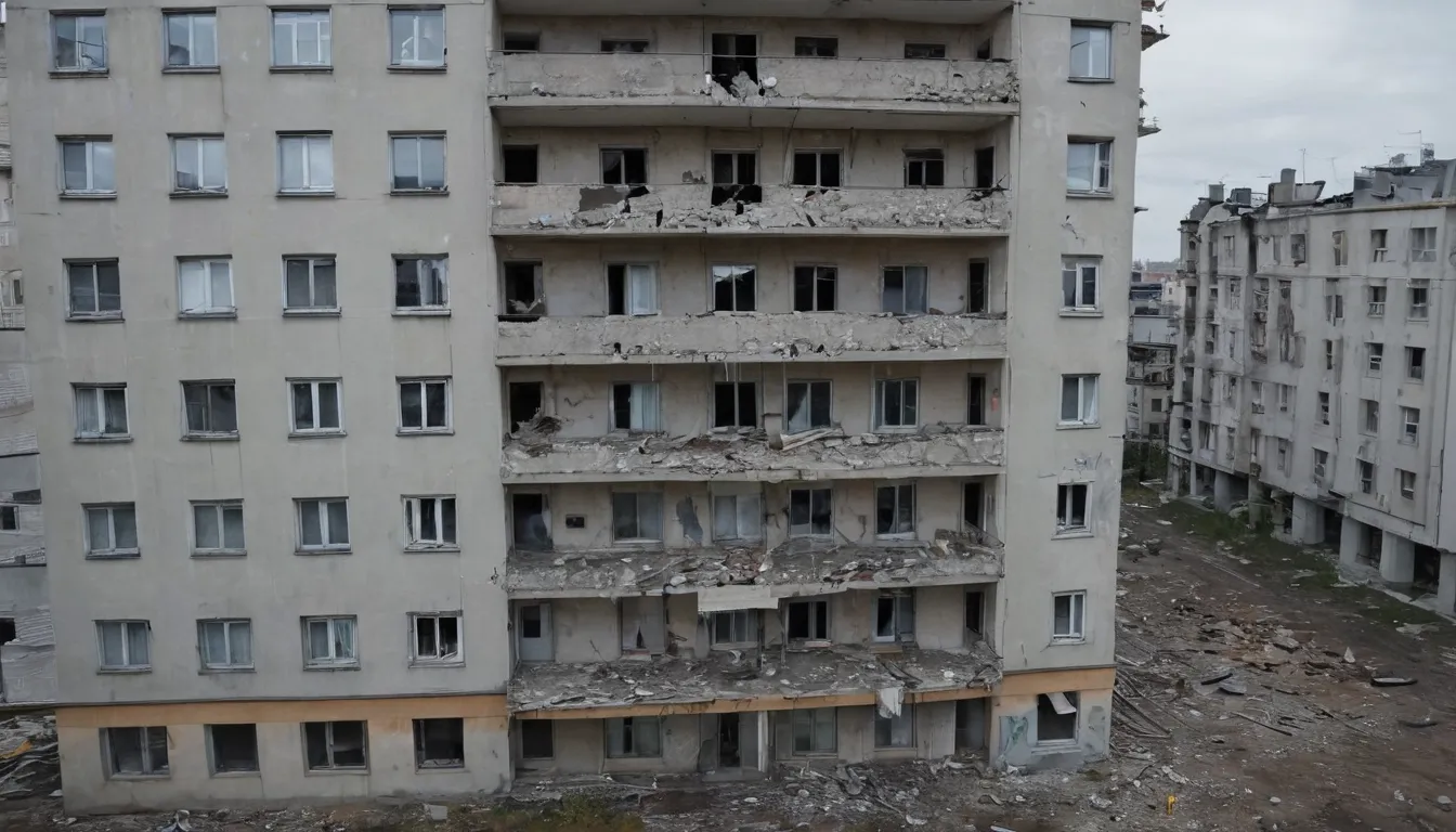 Обломки беспилотника повредили остекление многоквартирного дома в Липецке