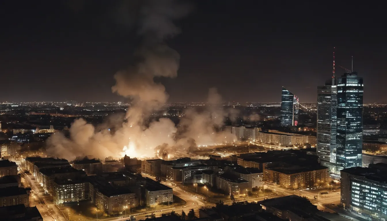 Собянин: к Москве летели 630 беспилотников, два человека пострадали в Вороново