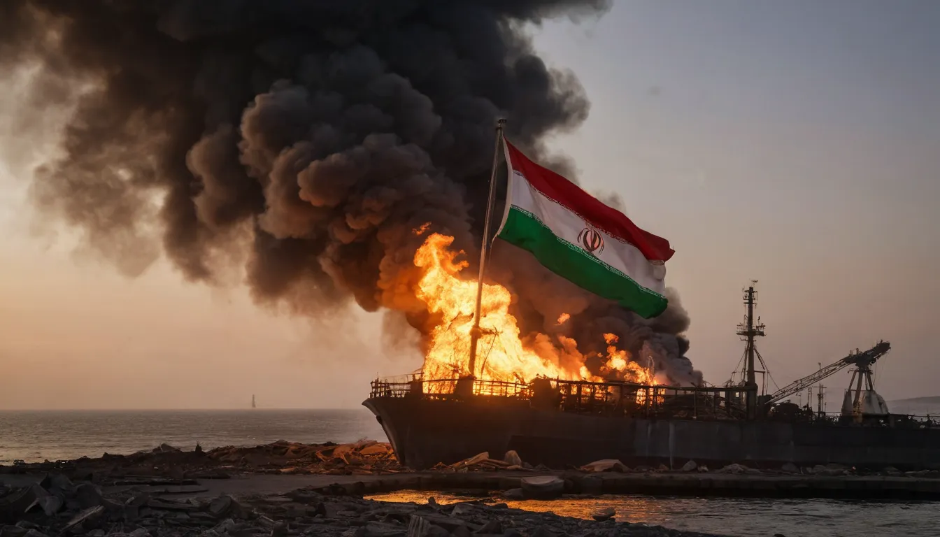 Иран заявил об ударах по четырём судам в Персидском заливе и пригрозил базам США