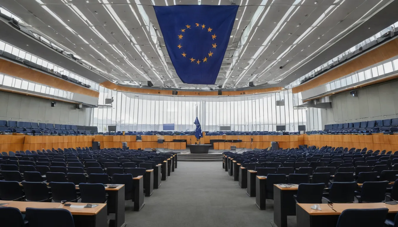 Фон дер Ляйен покинула зал Европарламента во время выступления словацкого евродепутата