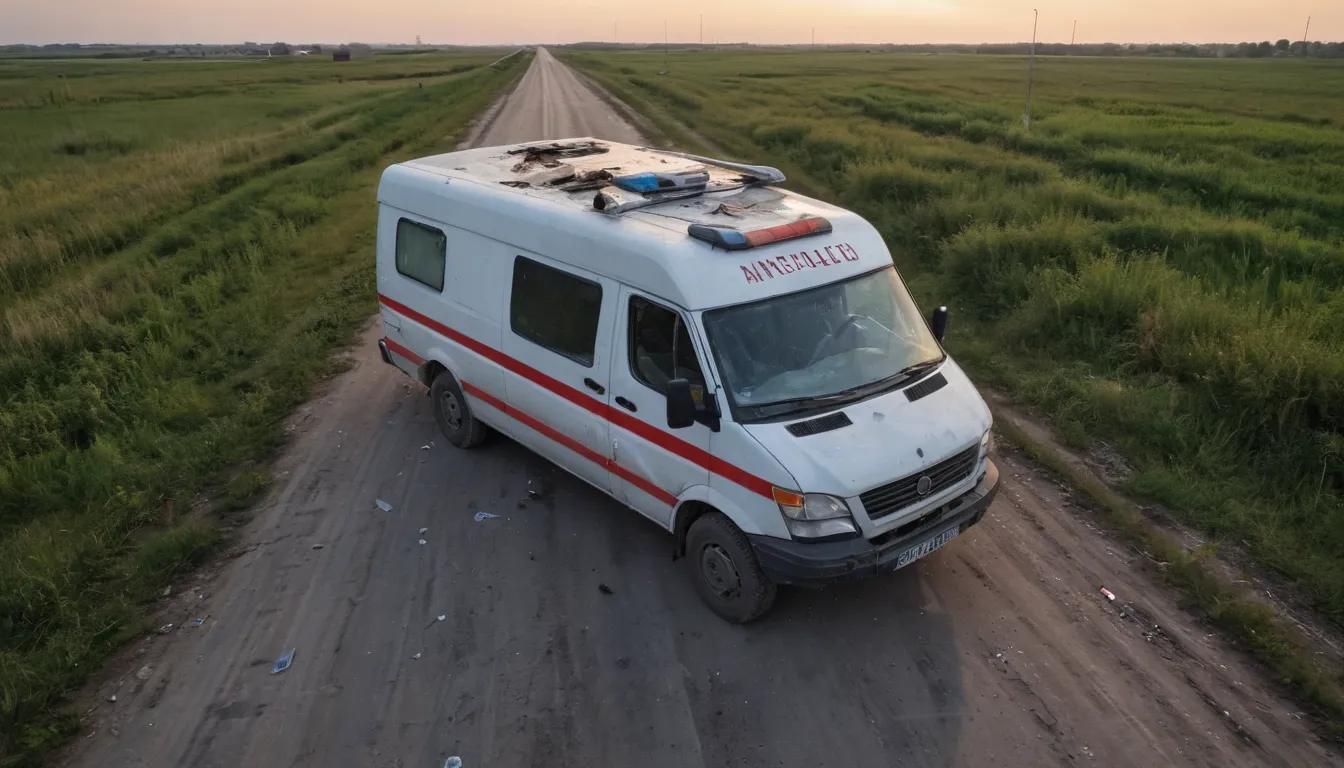 В Белгородской области дрон атаковал машину скорой помощи, ранены два медика
