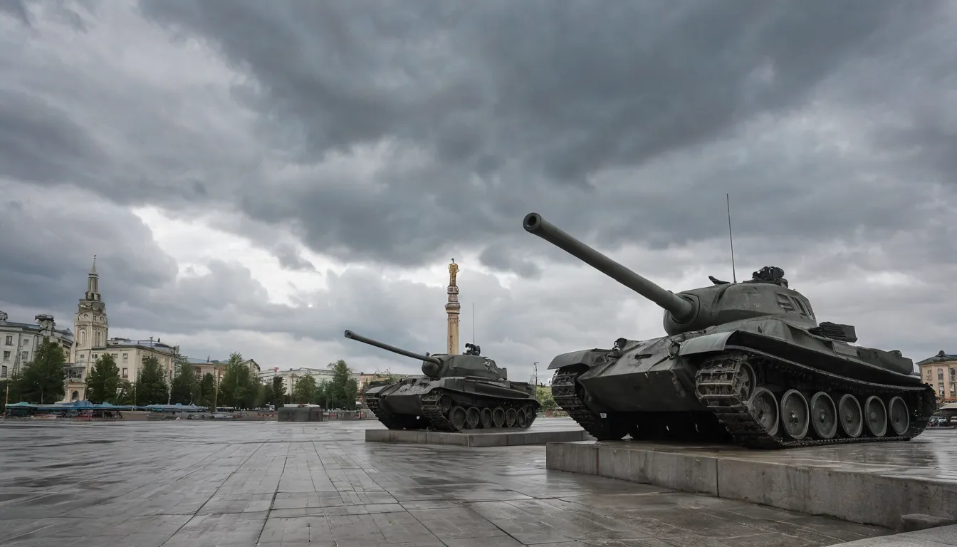 Пенза увековечила Победу в технике: от гаубиц Шнейдера до Су-9 на проспекте Победы
