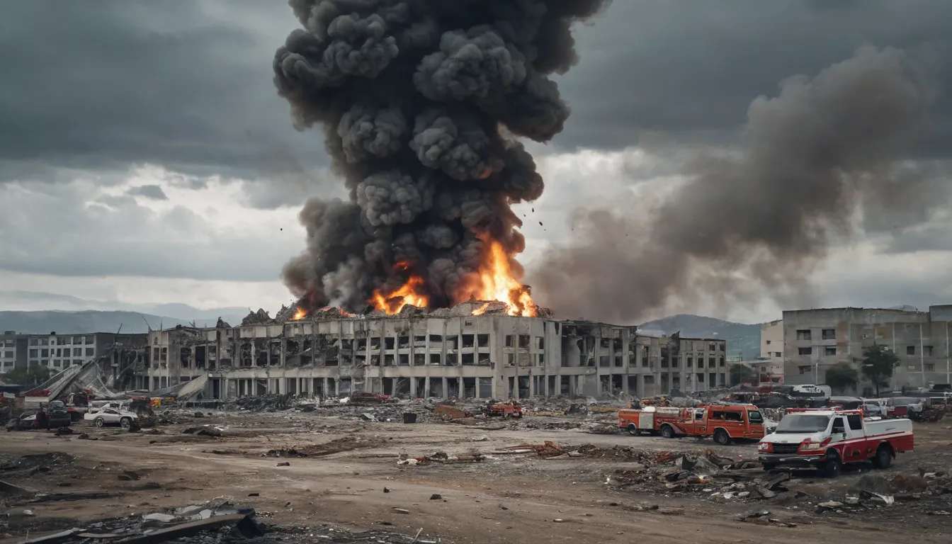 Взрыв на заводе боеприпасов в испанской Гранаде: не менее пяти человек пострадали